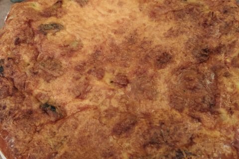 Cliquez pour zoomer ! Gâteau poireaux, lardons et fromage Thermomix par thithofa