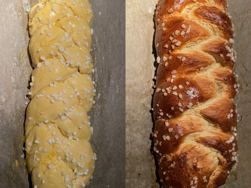 Cliquez pour zoomer ! Brioche tressée à la mie filante Thermomix par luluciecie35