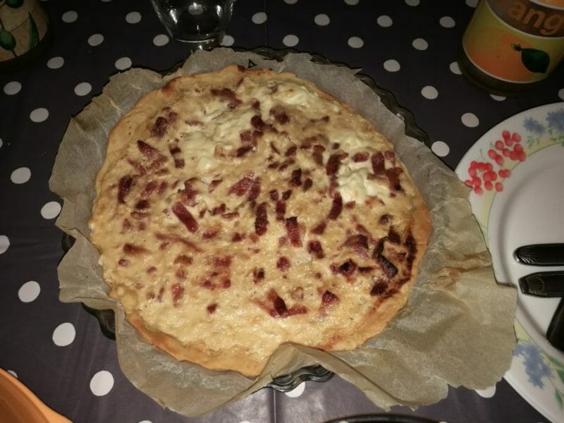 Cliquez pour zoomer ! Flammekueche traditionnelle Thermomix par Lili974