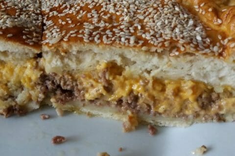 Cliquez pour zoomer ! Cheeseburger XXL au Thermomix