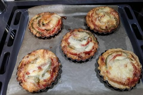 Cliquez pour zoomer ! Quiche poivrons et chorizo au Thermomix