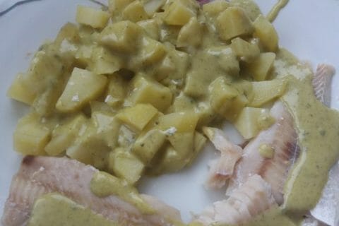 Cliquez pour zoomer ! Filet de cabillaud et sa sauce persillée au Thermomix