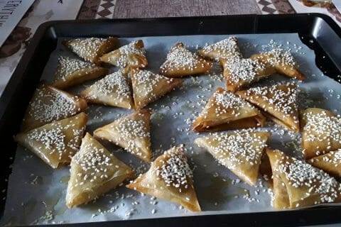 Cliquez pour zoomer ! Briouates aux amandes au Thermomix