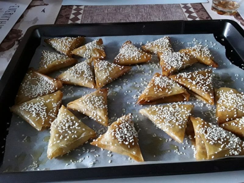 Cliquez pour zoomer ! Briouates aux amandes Thermomix par Plopinou