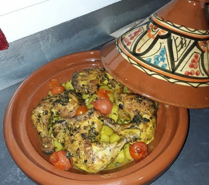 Cliquez pour zoomer ! Poulet rôti à la Marocaine Thermomix par Plopinou