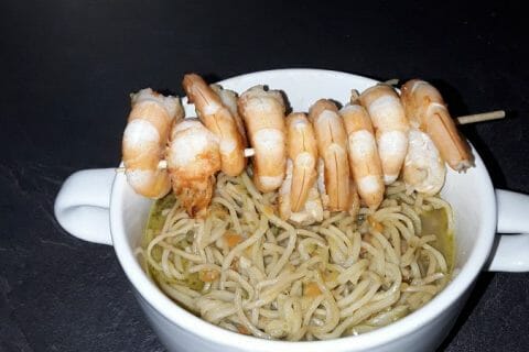 Cliquez pour zoomer ! Nouilles chinoises au Thermomix