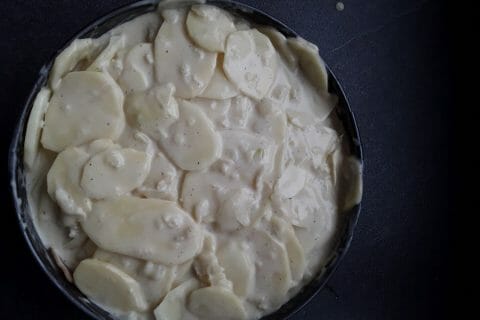 Cliquez pour zoomer ! Gâteau invisible raclette au Thermomix