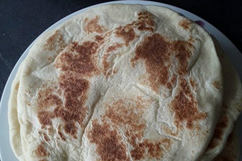 Cliquez pour zoomer ! Naans au fromage au Thermomix