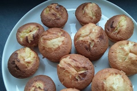 Cliquez pour zoomer ! Fondants au citron, coeur de lemon curd au Thermomix