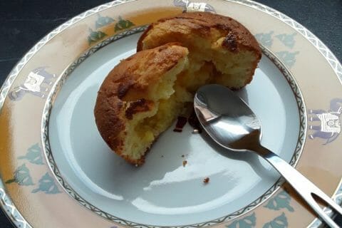 Cliquez pour zoomer ! Fondants au citron, coeur de lemon curd au Thermomix
