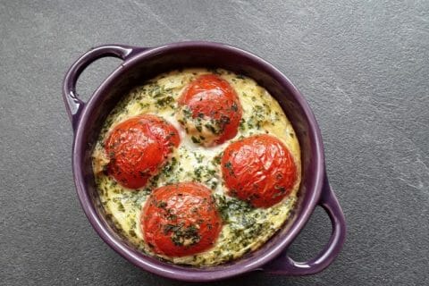 Cliquez pour zoomer ! Clafoutis de thon au Thermomix
