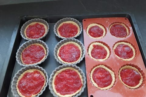 Cliquez pour zoomer ! Mini tartelettes aux fraises au Thermomix
