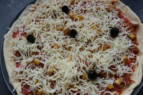 Cliquez pour zoomer ! Pâte à pizza au Thermomix