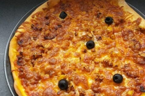 Cliquez pour zoomer ! Pâte à pizza au Thermomix