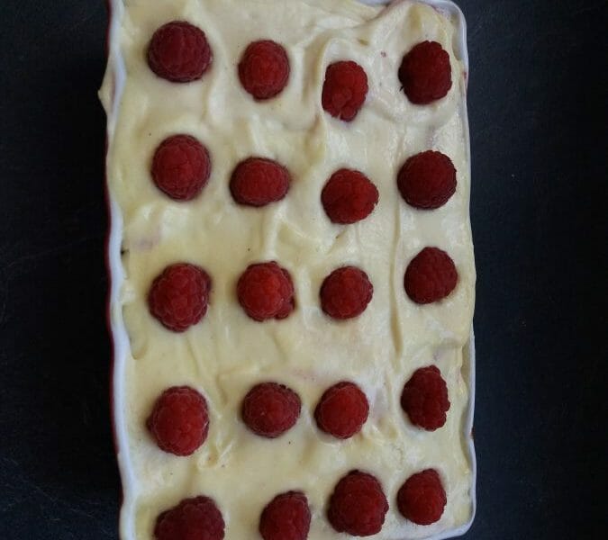Cliquez pour zoomer ! Tiramisu aux framboises Thermomix par Plopinou