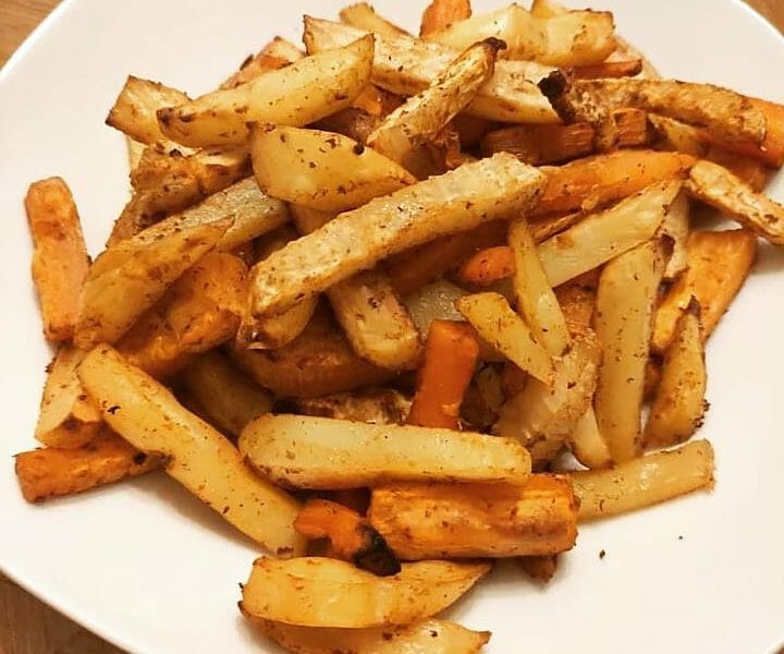 Cliquez pour zoomer ! Frites de légumes Thermomix par Plopinou