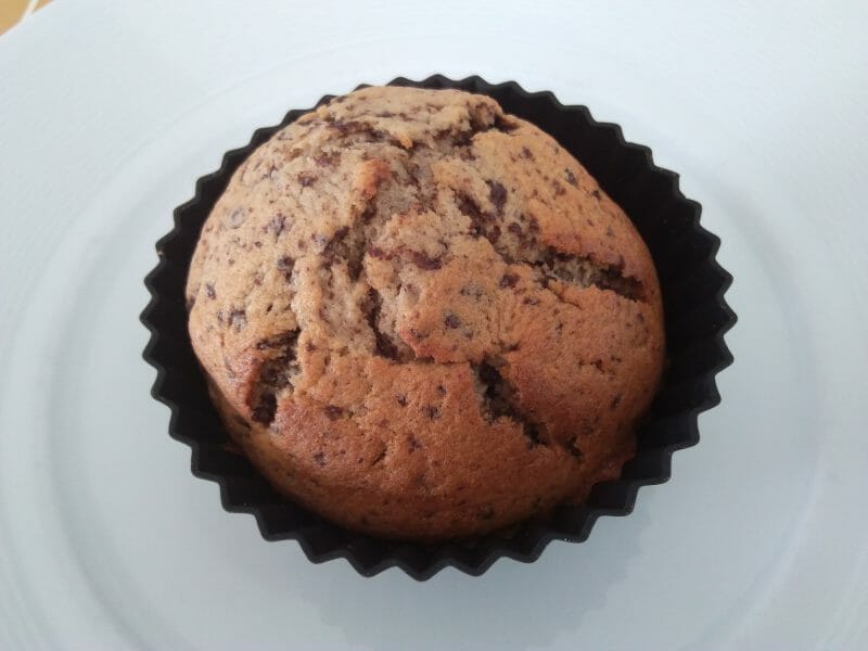 Cliquez pour zoomer ! Cake banane et pépites de chocolat Thermomix par Tifif