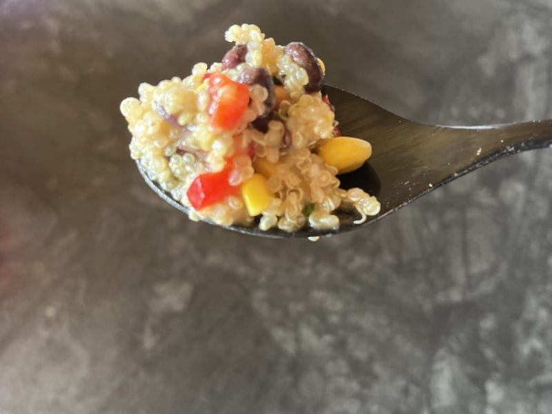 Cliquez pour zoomer ! Salade de quinoa mexicaine Thermomix par lilith_1