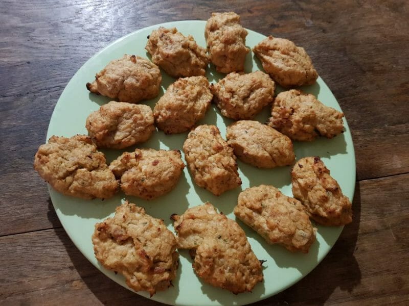 Cliquez pour zoomer ! Croquettes de chou-fleur au jambon cru Thermomix par Luluap