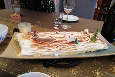 Cliquez pour zoomer ! Bûche au citron meringuée Thermomix par bribri63