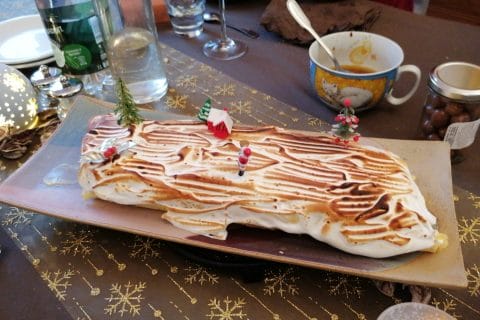 Cliquez pour zoomer ! Bûche au citron meringuée Thermomix par bribri63