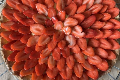 Cliquez pour zoomer ! Tarte aux fraises Thermomix par oreye35