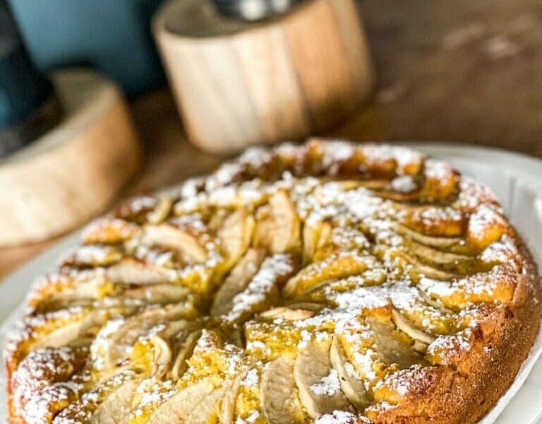 Cliquez pour zoomer ! Gâteau aux pommes et mascarpone Thermomix par Isabelleo