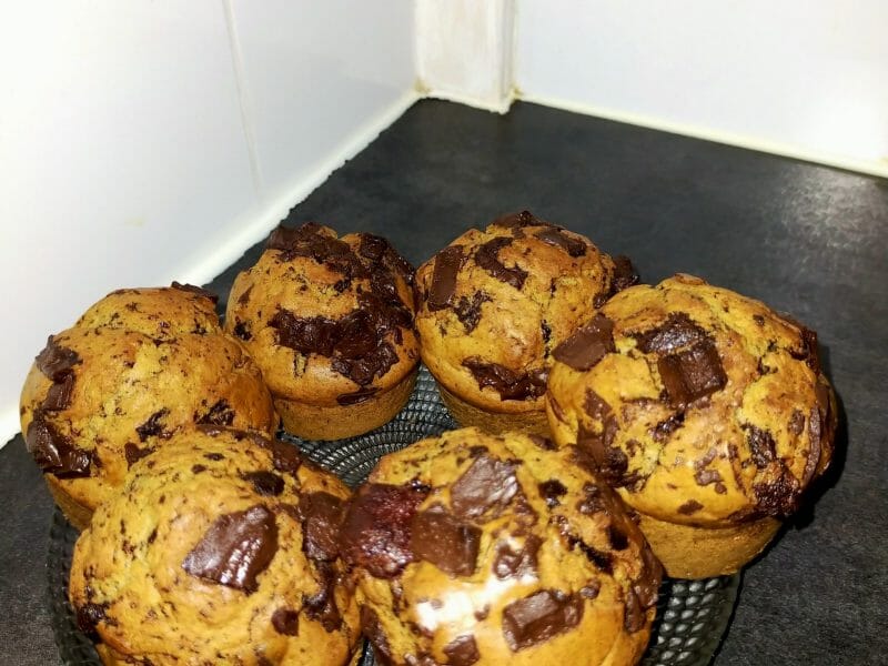 Cliquez pour zoomer ! Muffins aux pépites de chocolat Thermomix par salsabil
