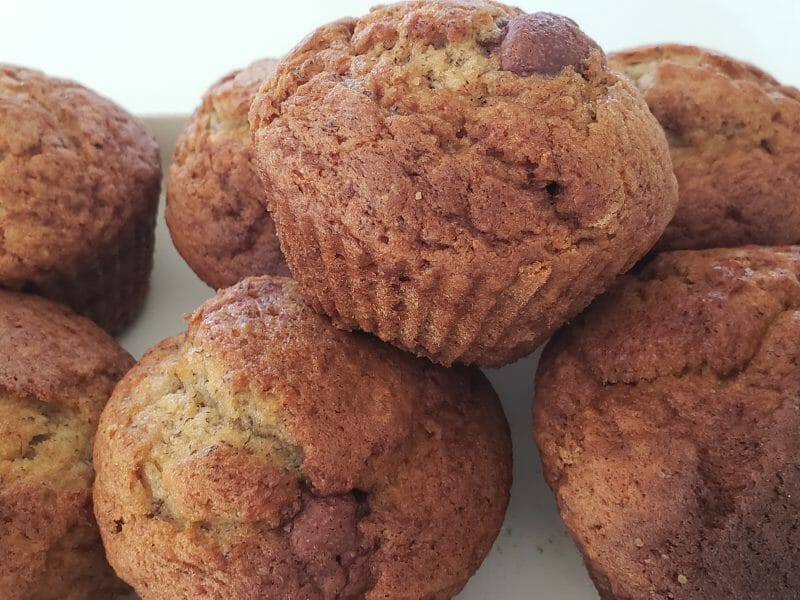 Cliquez pour zoomer ! Muffins à la banane Thermomix par Milotte11