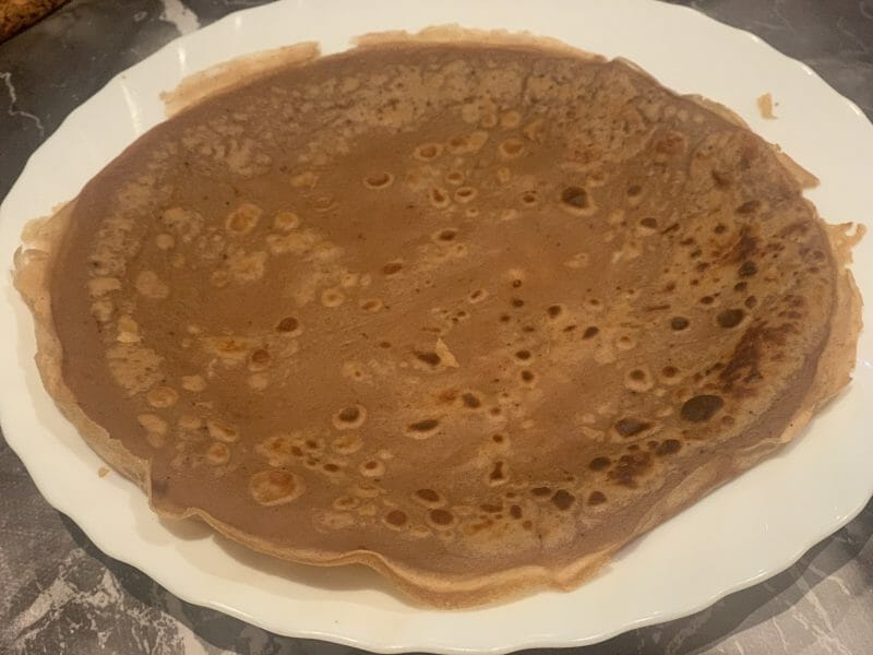 Cliquez pour zoomer ! Crêpes au chocolat Thermomix par kawkouki