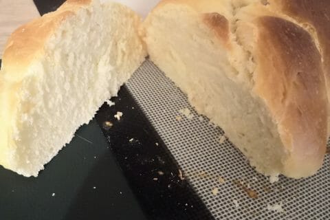 Cliquez pour zoomer ! Brioche tressée à la mie filante Thermomix par Vanessa