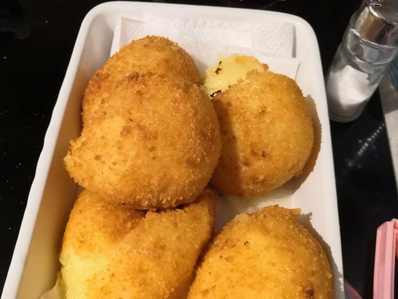 Cliquez pour zoomer ! Croquettes de pommes de terre à la mozzarella Thermomix par Vanessa