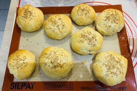 Cliquez pour zoomer ! Pains hamburger Thermomix par aurelp