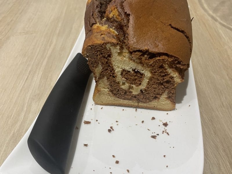 Cliquez pour zoomer ! Marbré au chocolat Thermomix par aurelp