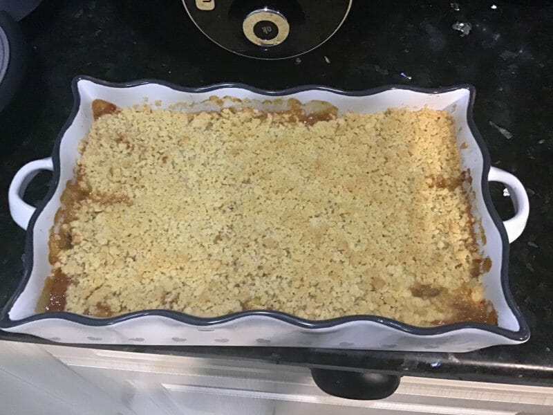 Cliquez pour zoomer ! Crumble aux Pommes Thermomix par elsaelsa574