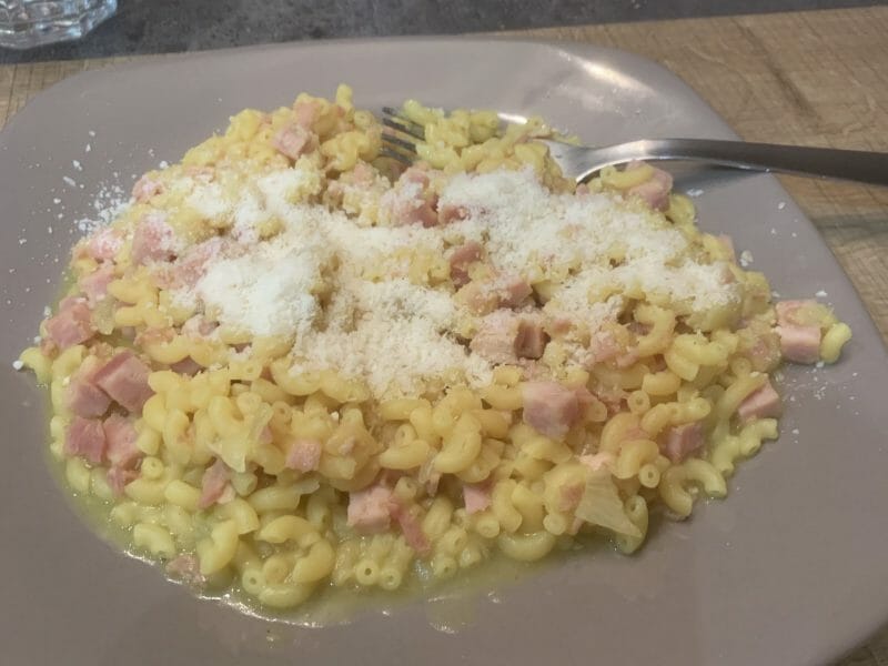 Cliquez pour zoomer ! Risotto de coquillettes Thermomix par Jodie26