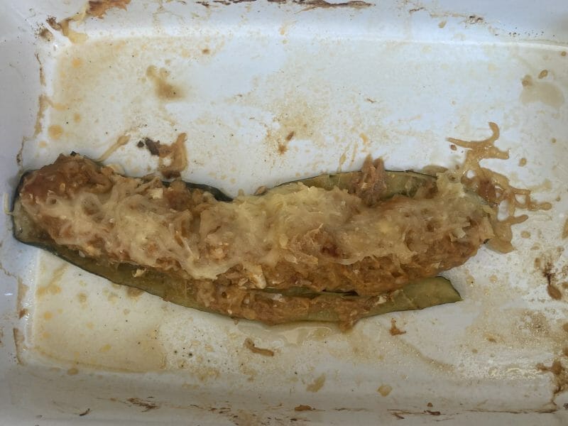 Cliquez pour zoomer ! Courgettes farcies au thon Thermomix par lamito