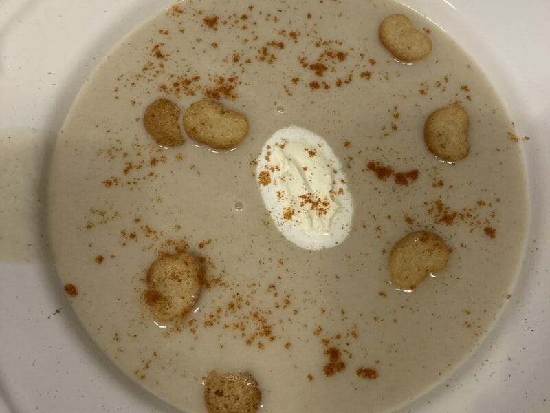 Cliquez pour zoomer ! Velouté à l’ail Thermomix par lamito