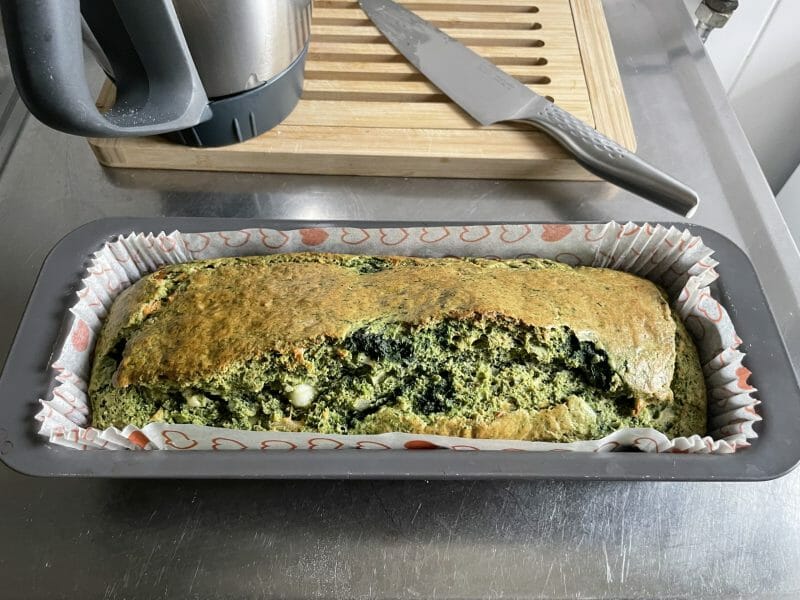Cliquez pour zoomer ! Cake aux épinards, mozzarella et pesto Thermomix par oceane_dind