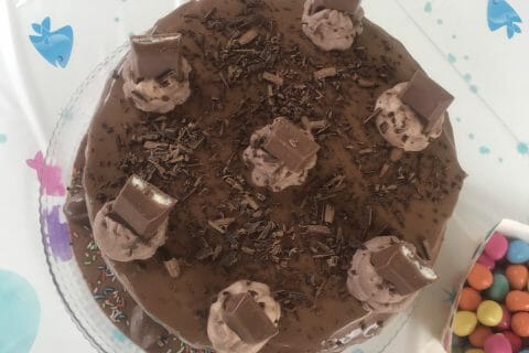 Cliquez pour zoomer ! Layer cake Kinder Bueno Thermomix par hamcha