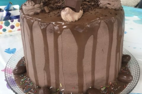 Cliquez pour zoomer ! Layer cake Kinder Bueno Thermomix par hamcha