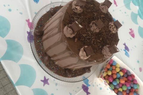 Cliquez pour zoomer ! Layer cake Kinder Bueno Thermomix par hamcha