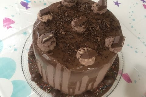 Cliquez pour zoomer ! Layer cake Kinder Bueno Thermomix par hamcha