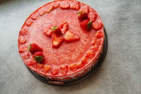 Cliquez pour zoomer ! Bavarois aux fraises Thermomix par celine8231