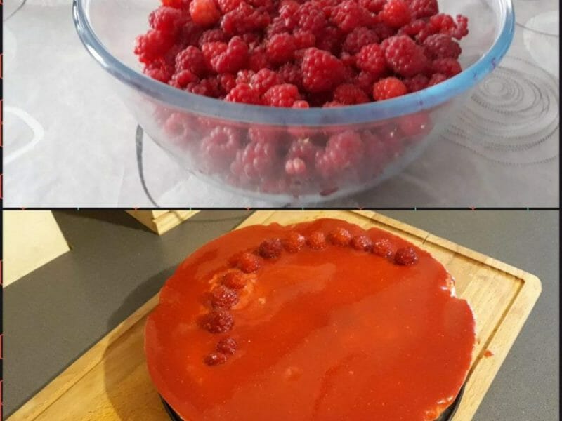Cliquez pour zoomer ! Bavarois aux framboises Thermomix par Laura72