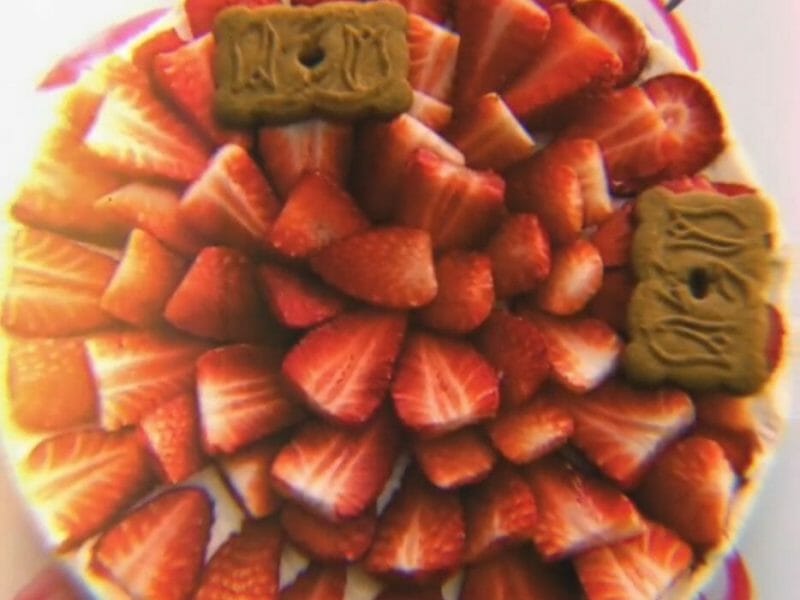 Cliquez pour zoomer ! Tarte aux fraises sans cuisson Thermomix par Patriciatm