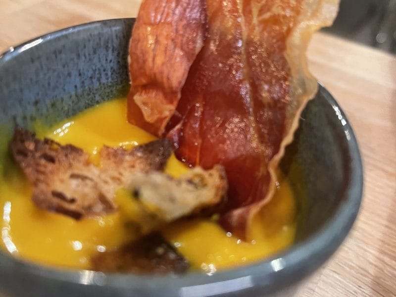 Cliquez pour zoomer ! Soupe de potimarron à l’orange et au gingembre Thermomix par nadege_dd