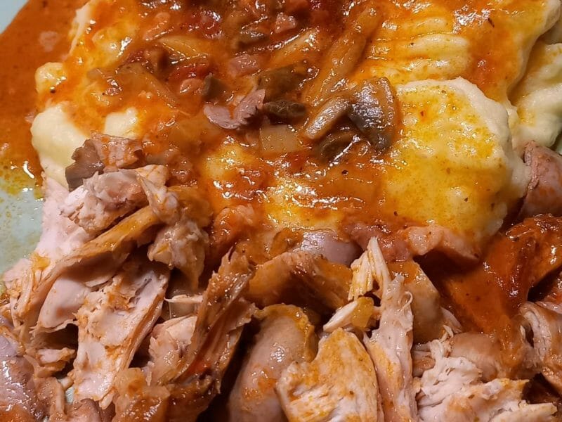 Cliquez pour zoomer ! Lapin sauce chasseur Thermomix par cloe_20