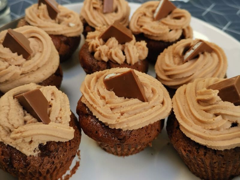 Cliquez pour zoomer ! Cupcakes Kinder Thermomix par clembook