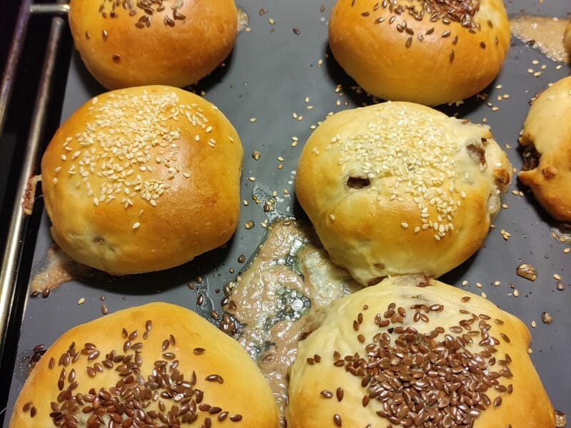 Cliquez pour zoomer ! Petits pains farcis au boeuf Thermomix par delphine_252